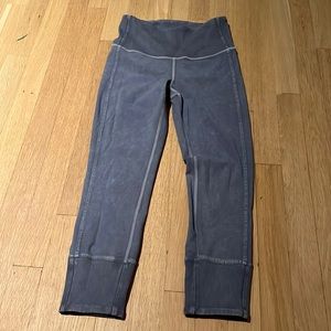 Lululemon Blue Capri Leggings